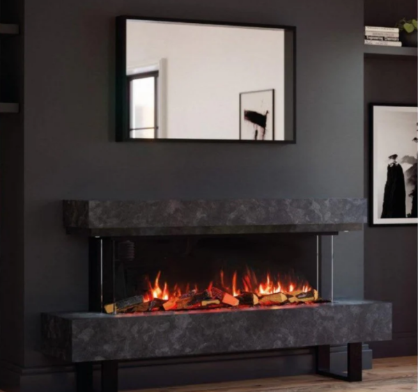 OER Apollo Fireplace with Solus VS130 Electric Fire