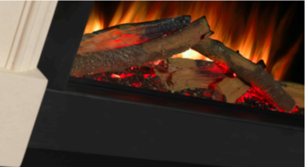 OER Fairmont Fireplace with Solus VS75 Electric Fire - Image 2