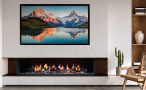 Can I put a TV above my fireplace?